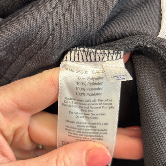 Asics Kids Black and White Jacket - Picture 4 of 4